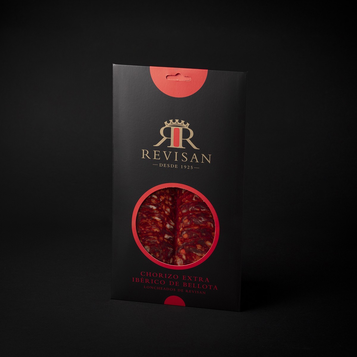 Chorizo Extra Ibérico de Bellota - LONCHEADO 100 Gr.